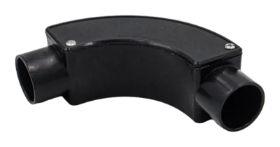 25mm PVC Conduit Inspection Bend – Black