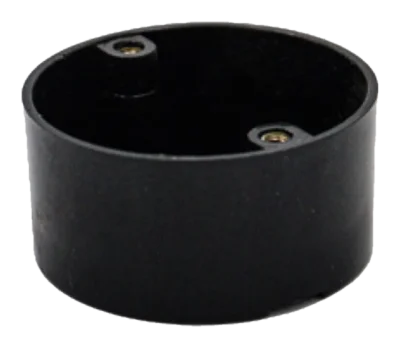 PVC Conduit Loop-in Box – Black