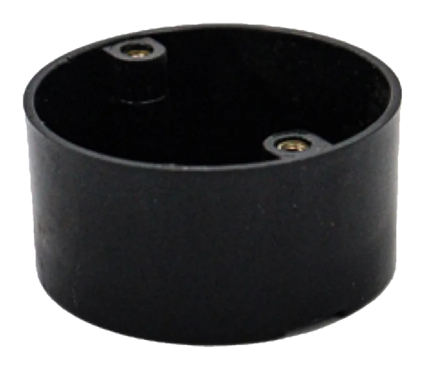PVC Conduit Loop-in Box – Black