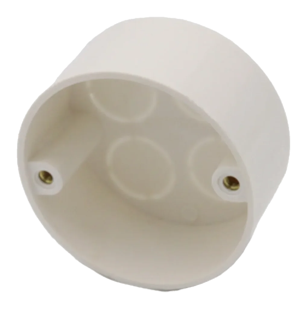 PVC Conduit Loop-in Box – White