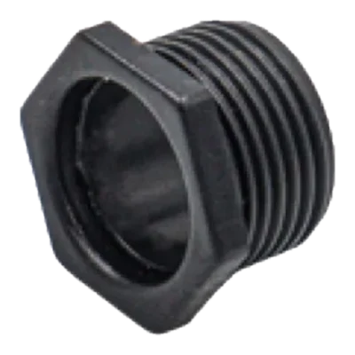 20mm PVC Screwed Male Bush – Black