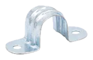 20mm Plain Saddle – White