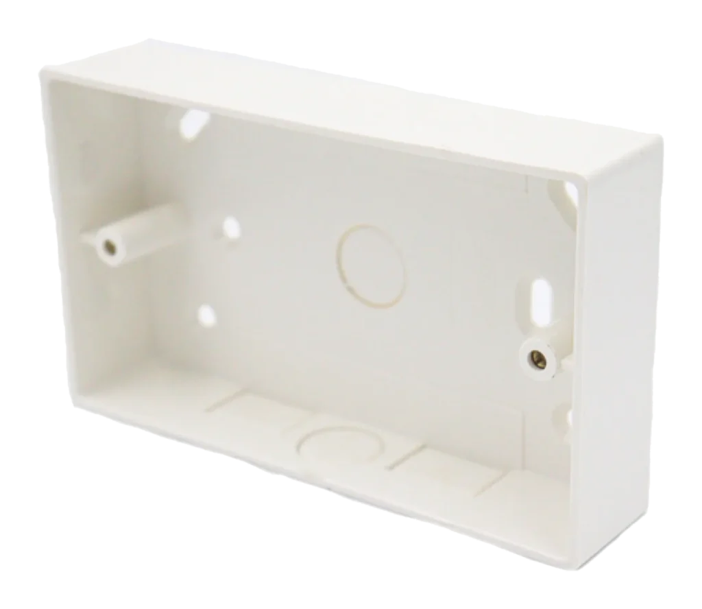 32mm 2 Gang Surface Mounted Box