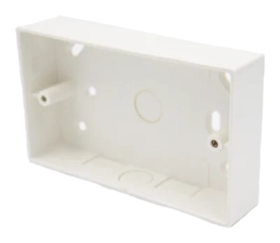 32mm 2 Gang Surface Mounted Box