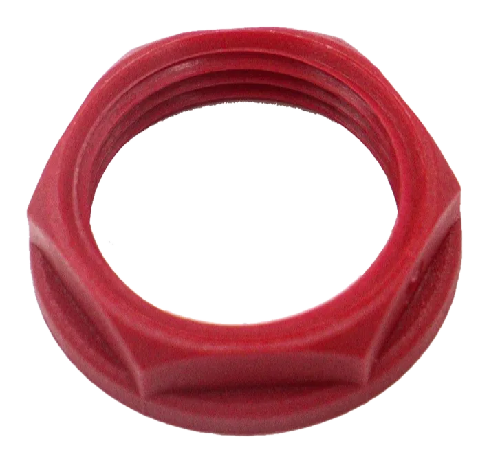 20mm PVC Locknut – Red