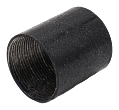 1.5″ Conduit Solid Coupler – Black