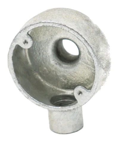 20mm Malleable Terminal Back Outlet Conduit Box – HDG