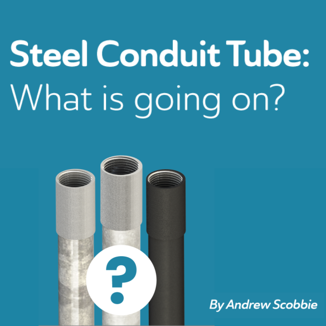 Steel Conduit Tube: What is going on?
